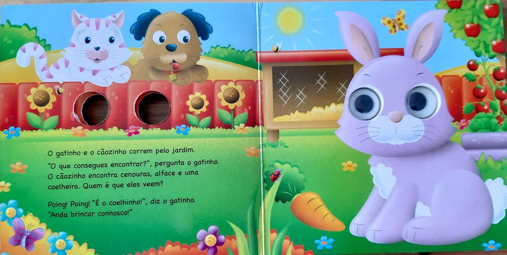 Livro - Gatinho com olhinhos que mexem