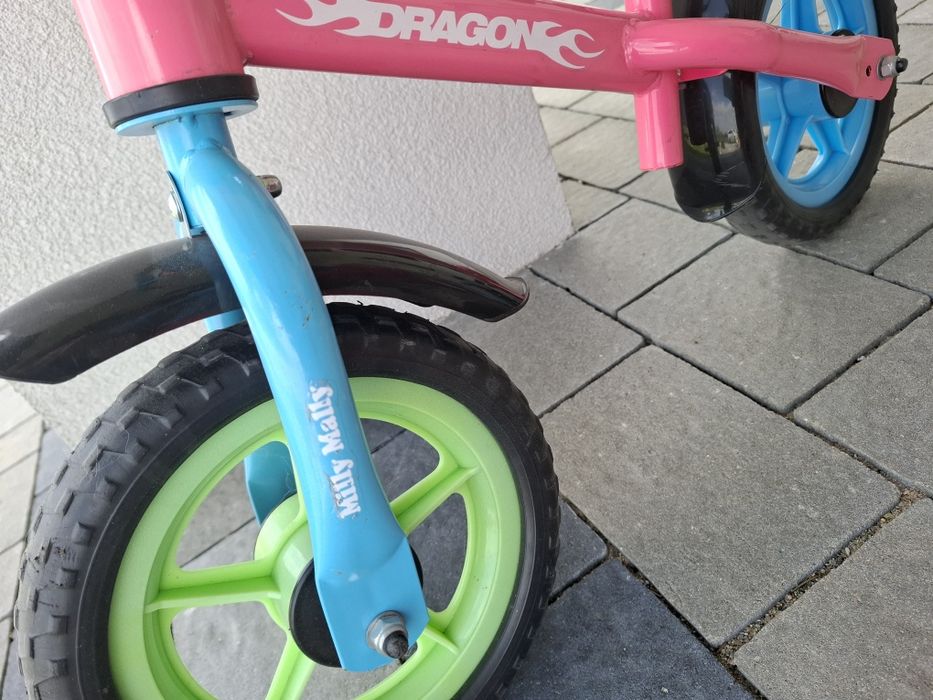 Rowerek biegowy milly mally dragon