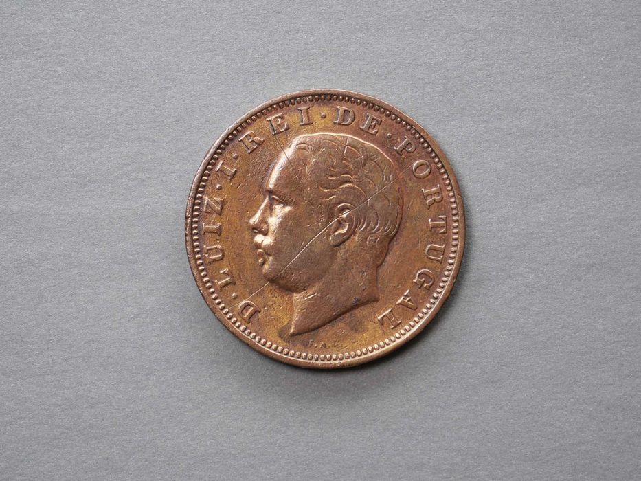 Moeda XX Réis 1882 D. Luis I