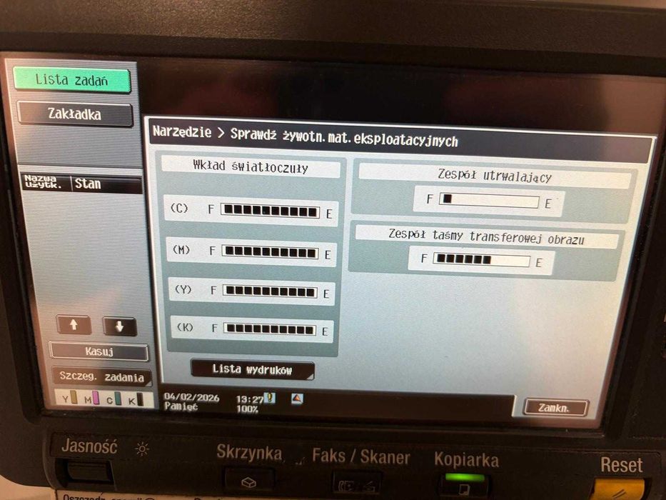 Konica minolta bizhub C253 sprawna