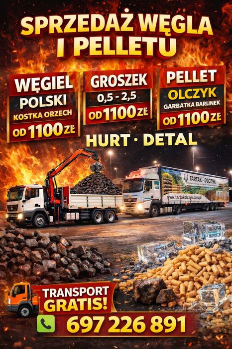Groszek z Polskiej Kopalni KWK Myslowice -Wesola Pellet Olczyk!!