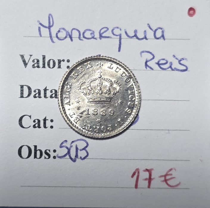 50 reis 1889 D.luis I  soberba