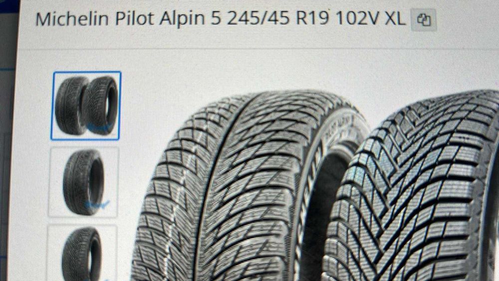 продаю зимові шини MICHELIN 9500грн./шт., 2025р.!!!