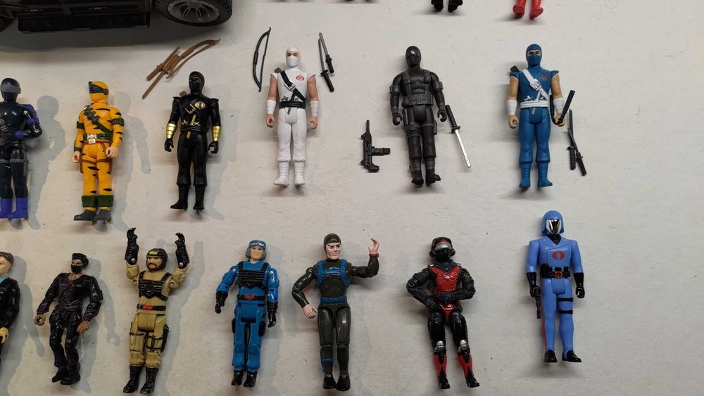 GI Joe COBRA COMMANDER Super 7 G.I. Joe бросок кобры Джи ай Джо фігурк