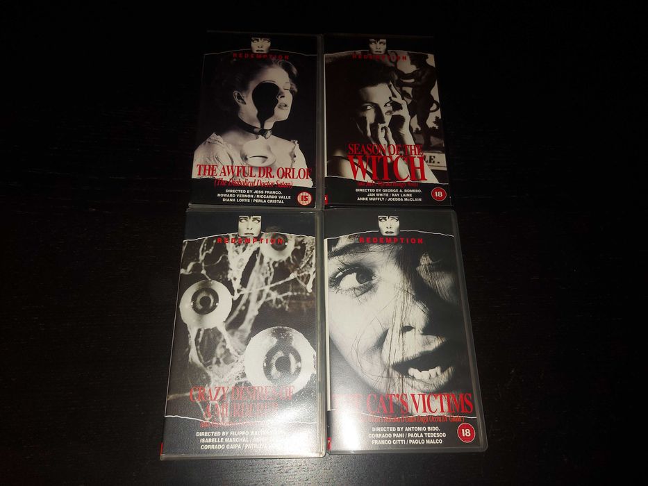 4 filmes de terror em VHS - Redemption