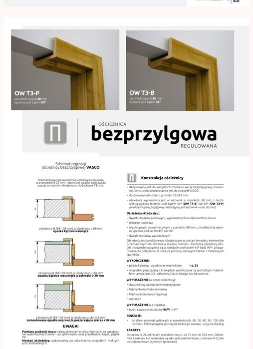 Drzwi wewnętrzne Vasco Doors