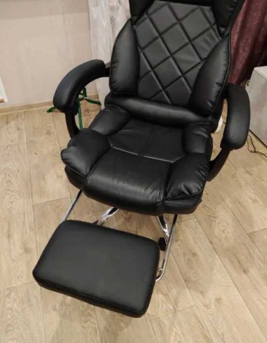 кресло офисное офісне крісло з підставкою dexon prime комп'ютерне