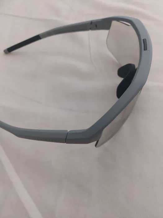 Okulary rowerowe fotochromowe szerokie pole widzenia wentylacja szkła