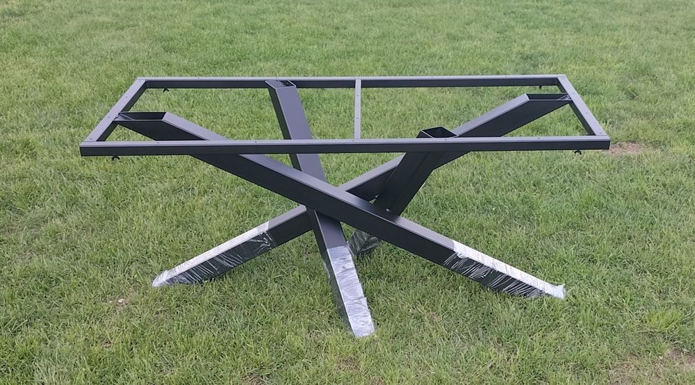Noga metalowa pająk, stół pająk, krzyżak, stół na taras