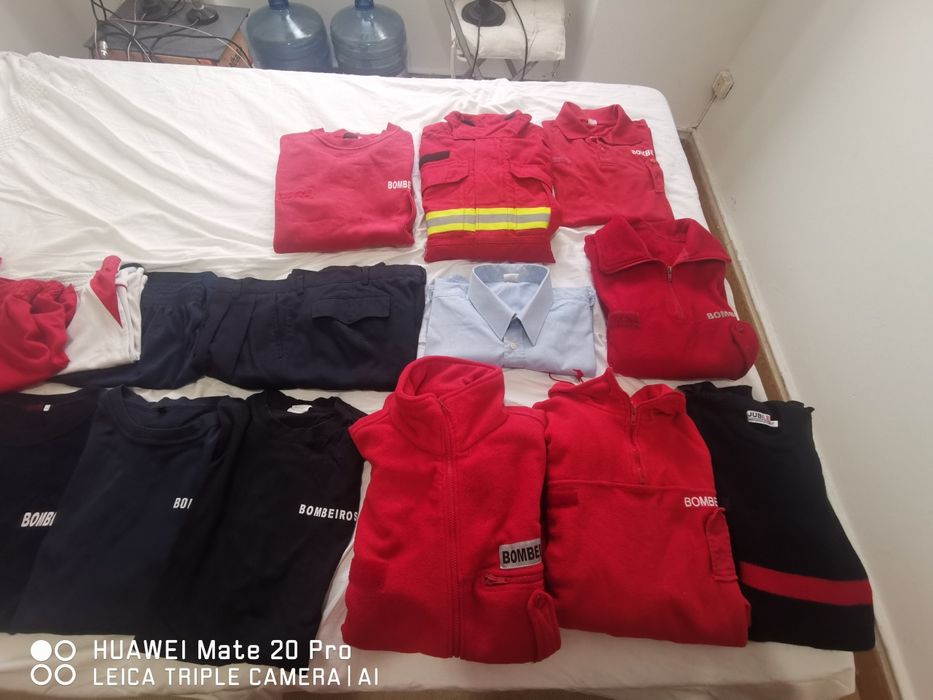 Vendo fardamento bombeiros usado