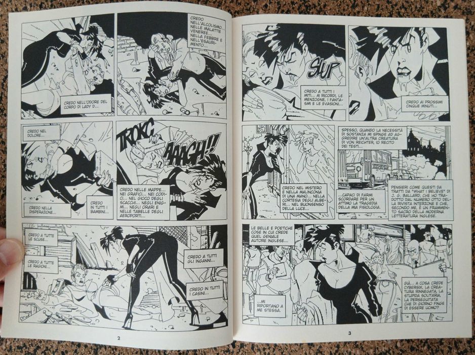 BD - CYBERSIX: La Controfigura e La Morte (Trillo & Meglia)