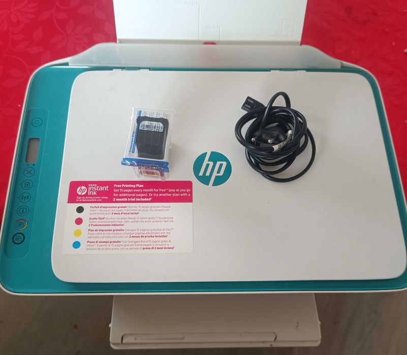 Impressora HP 2632 — Usada, Excelente Estado + Tinteiro Novo Incluído!