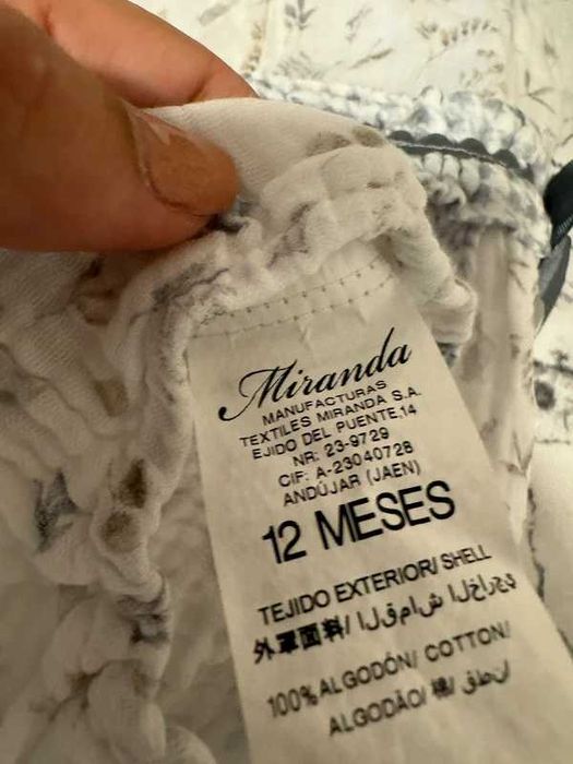 Vestido Miranda - 12 meses