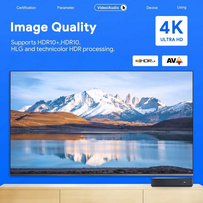 Смарт приставка Mecool KT2 DVB-T2 Amlogic S905Y4-B 2/32 ГБ Netflix