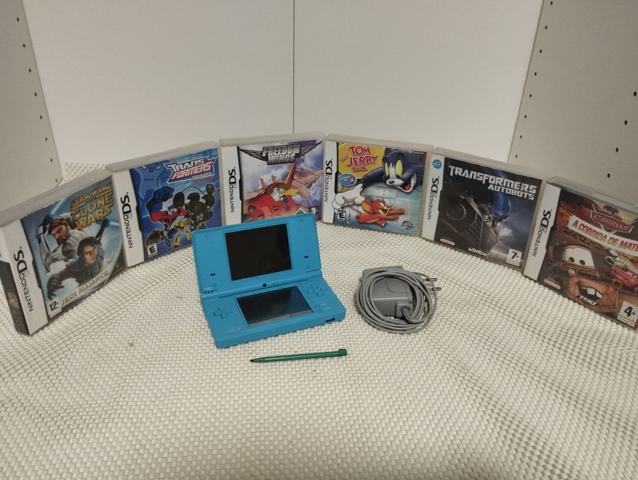 Nintendo DS + 6 jogos (preço fixo)