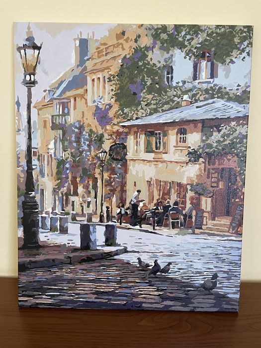 Намальована картина по номерам 40*50