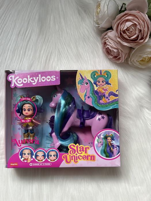 Nowa Magic Box Lalka Kookyloos Star Unicorn