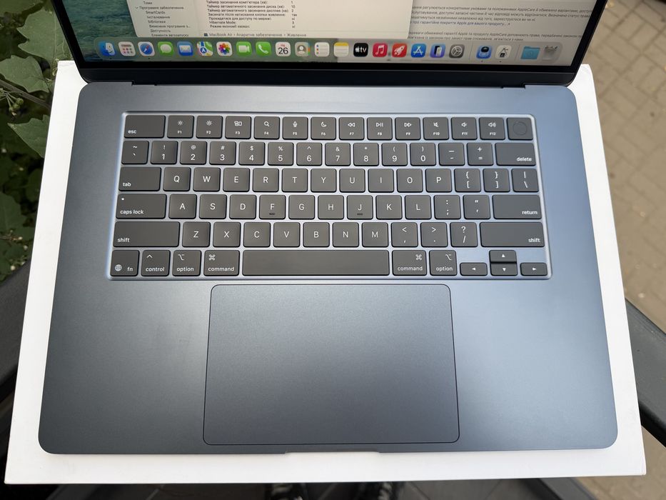 Open Box MacBook Air 15” M4 16/256Gb Midnight (15 циклів)