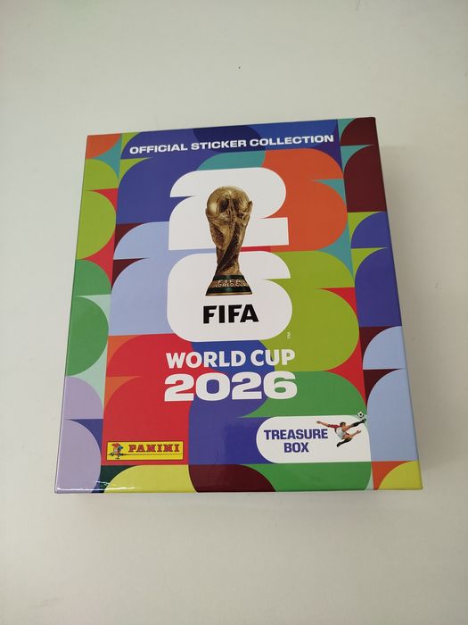 Box Album Capa Dura Mundial 2026 (caixa selada)