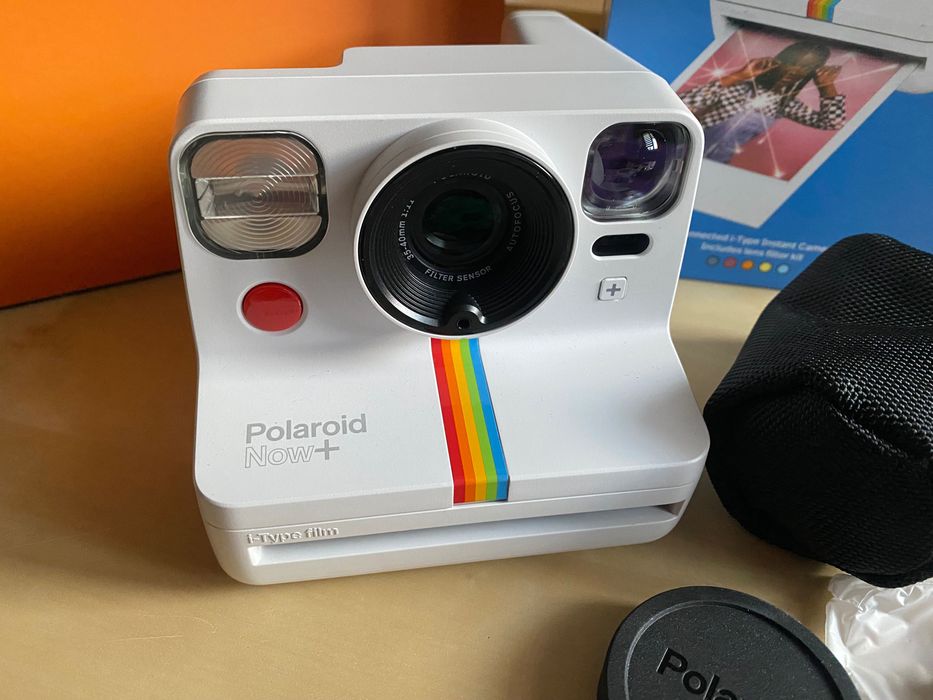 Polaroid Now + Aparat natychmiastowy+ filtry w zestawie
