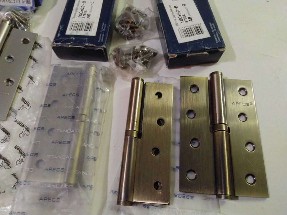 Петли Mongoose, Apex в межкомнатные двери