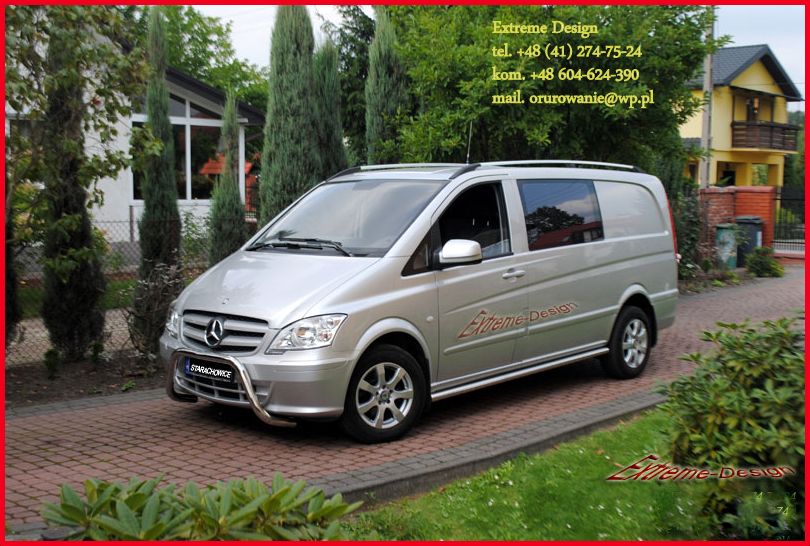 Orurowanie orurowania mercedes sprinter vito gl ml