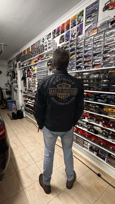 Blusão Harley Davidson M Como Novo