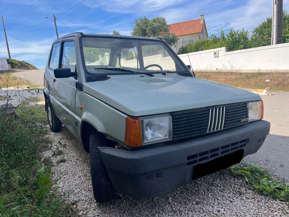 Fiat Panda 750 1986 - não anda, para peças ou restauração