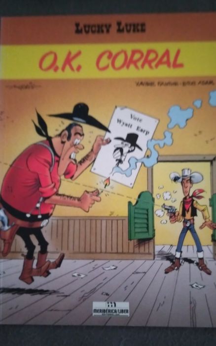 5 Lucky Luke Comic Books