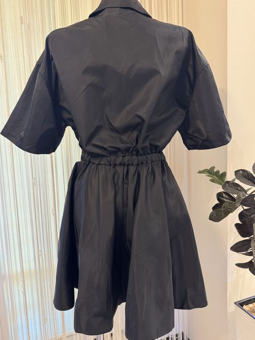Sukienka czarna Prada Re-Nylon roM  rozm 36