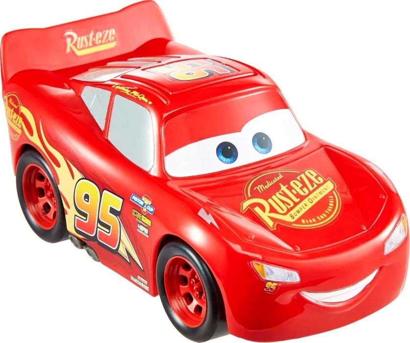 машинка тачки блискавка МакКвін зі звуком Disney Pixar Cars HJC58