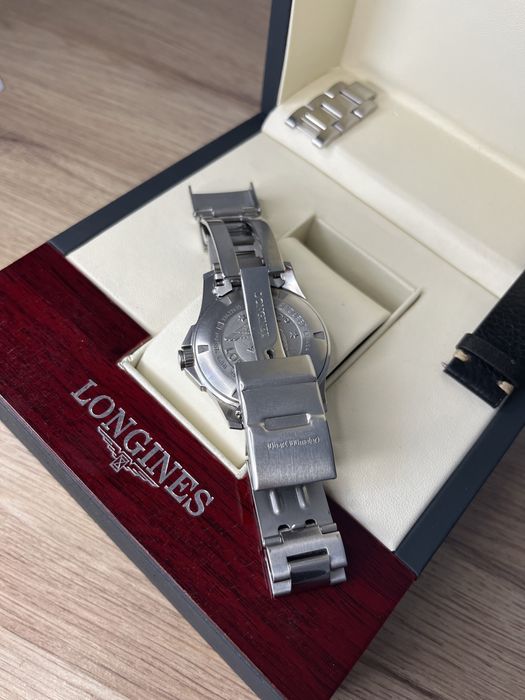 Zegarek longines hydroconquest silver !!!