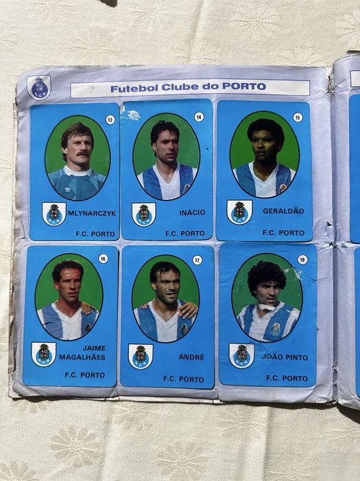 Caderneta epoca 1987/1988