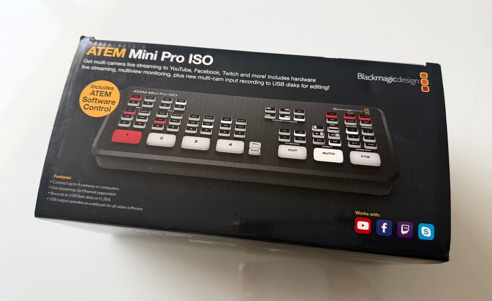 Blackmagic Design ATEM Mini Pro ISO – stan jak nowy