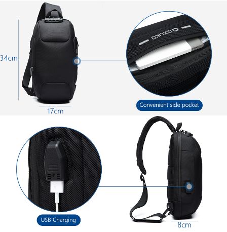 Mala/Saco táctico - edc - versão casual clássico.