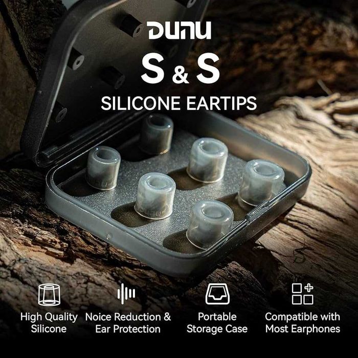 ‼️ DUNU S&S Stage & Studio (S/M/L) - сменные силиконовые амбушюры