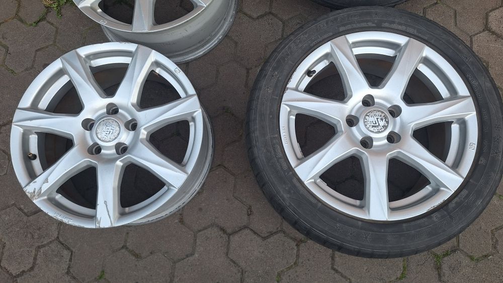 р17 5×112  диски на VW, Skoda