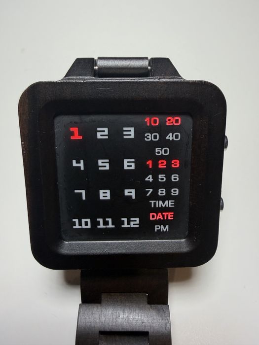 Наручний дерев'яний годинник BOBO BIRD LED Digital Wooden Watch