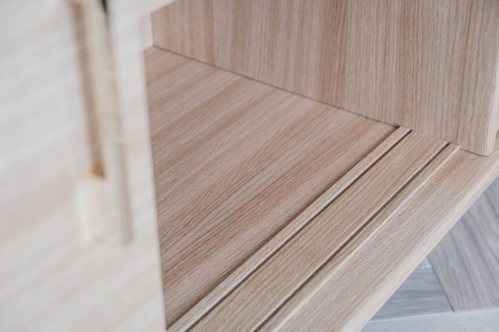 Sideboard Nåde dąb szafka rtv komoda skandynawska mid-century duńska