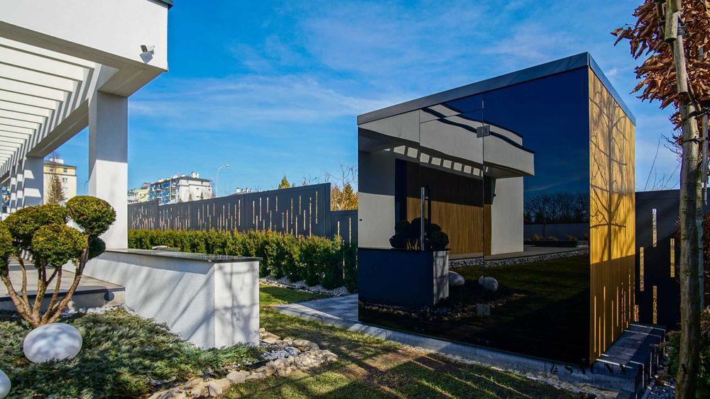 Sauna zewnętrzna premium
