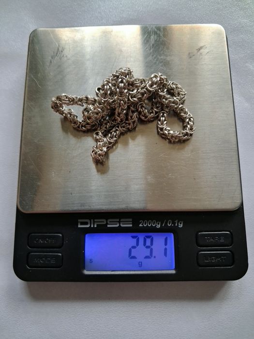 Łańcuch srebro 925