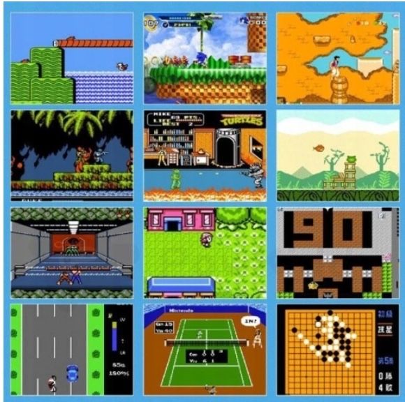 Mini konsola retro pegasus gameboy 400 gier klasyk