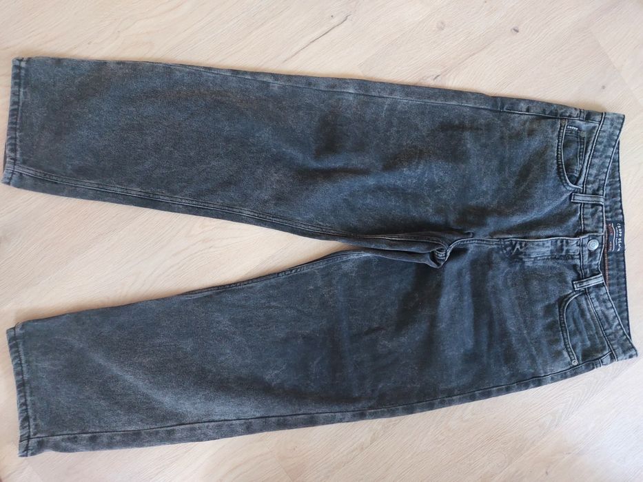 Jeansy cropp M  czarne
