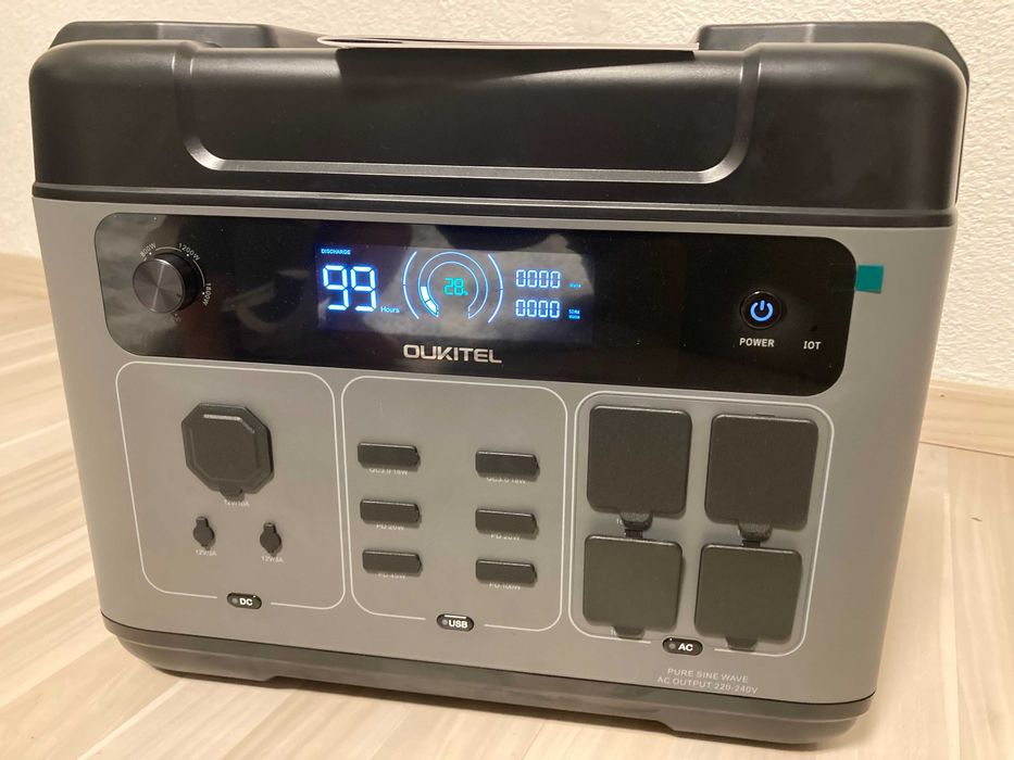 Зарядна станція Oukitel P2001е Plus | 2,400W (4800W в піку) | 2,048Wh