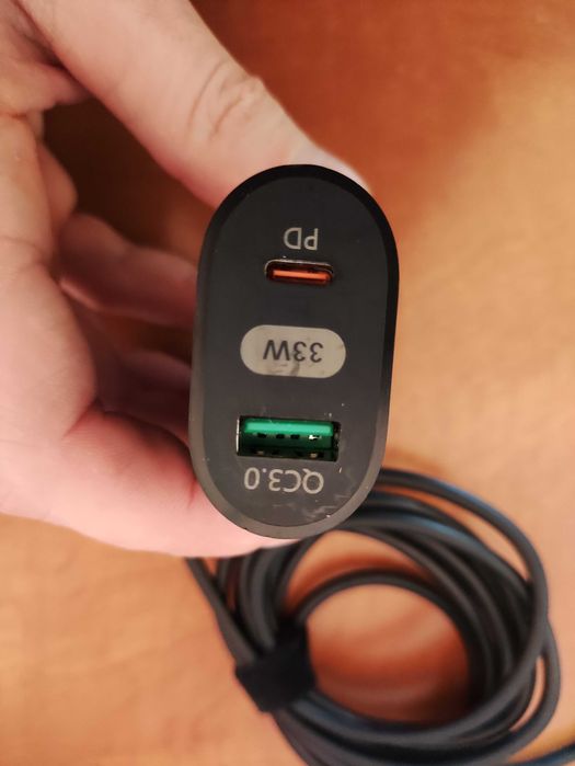Ładowarka Sieciowa Uslion Gan 33W + 2m Kabel