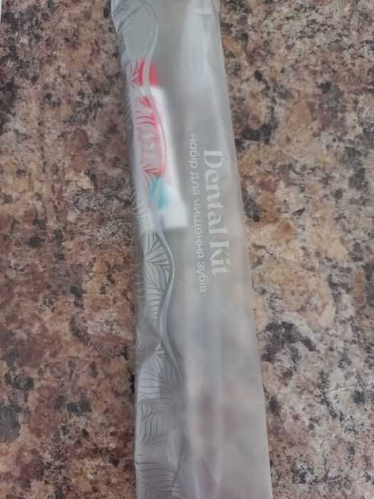 Одноразовий набір для чищення зубів. Доржній набір.