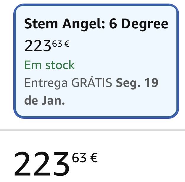 Avanço da Redshift 6 degree x 80mm , Stem Angel: 6 Degree