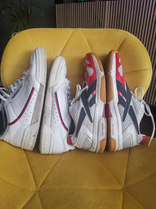 Buty adidas roz. 40 skora  reebok roz 39 siateczka B. D stan bieganie