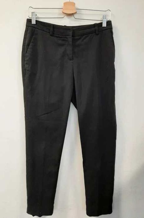 Eleganckie czarne spodnie "chinosy" H&M rozmiar XS