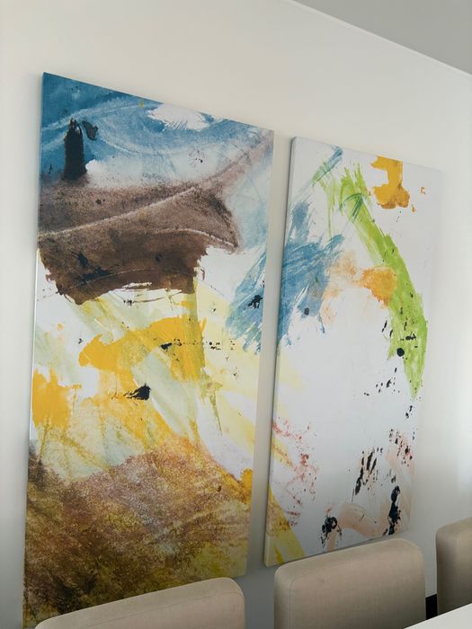 2 Telas decorativas